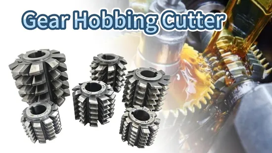Involute Hob Cutter HSS Gear Cutting Tools Module M0.5-M20 Gear Hob Cutter for Hobbing Machine